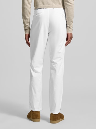 Brax Regular Fit Stoffhose mit Lyocell-Anteil Modell 'Everest' Weiss 5