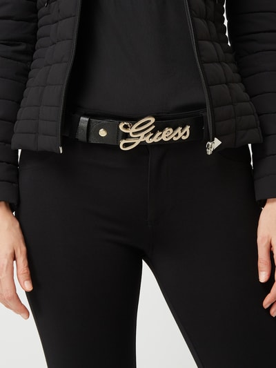 Guess Gürtel mit Logo-Schließe  Black 3