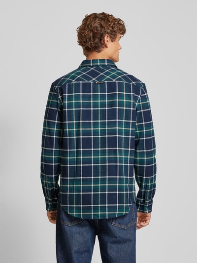 Tommy Jeans Vrijetijdsoverhemd met labelstitching Petrol - 5