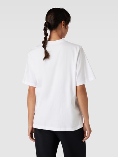 Nike Oversized T-Shirt mit Label-Print Weiss 5