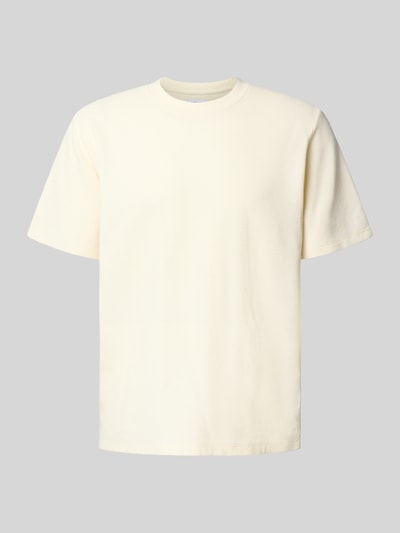 Jack & Jones T-Shirt mit Strukturmuster Modell 'EAUSTIN' Offwhite 2