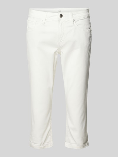 QS Caprihose in unifarbenem Design Weiss 2