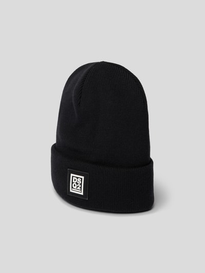 Dsquared2 Beanie mit Label-Patch Dunkelblau 2