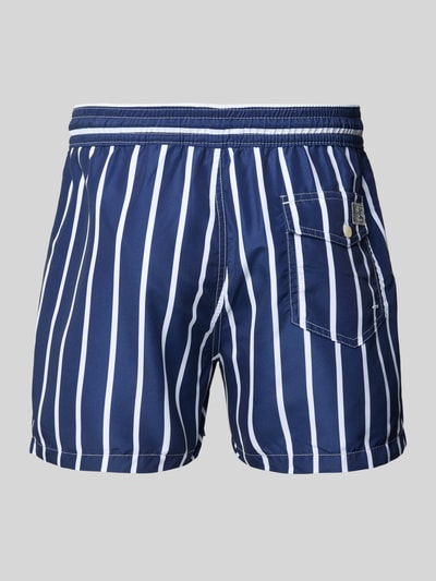 Polo Ralph Lauren Relaxed Fit Badeshorts mit Tunnelzug Modell 'TRAVELER' Marine 3