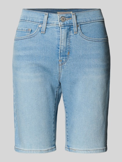 Levi's® 300 Bermudy jeansowe modelujące sylwetkę z 5 kieszeniami Błękitny 2