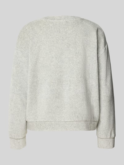 CCDK Copenhagen Pyjamabovendeel met ronde hals, model 'Svea' Lichtgrijs - 3