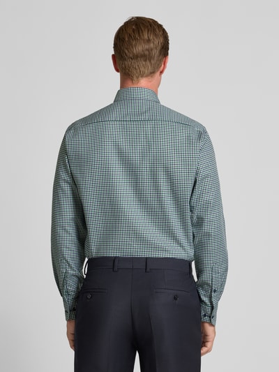 ETERNA Modern fit zakelijk overhemd met button-downkraag Groen - 5