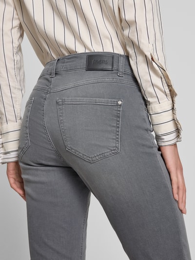 Angels Capri-jeans van denim met omslag, model 'Capri' Middengrijs - 3