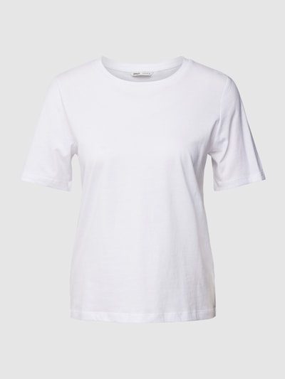 Only T-Shirt mit Rundhalsausschnitt Weiss 2