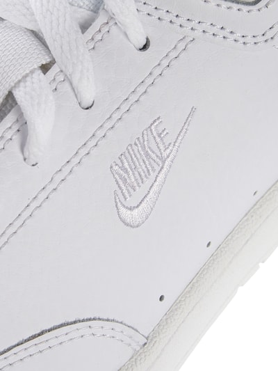 Nike Sneaker aus Leder mit Logo-Stickerei Weiss 2