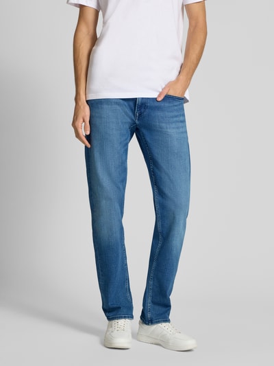 Replay Straight Leg Jeans im 5-Pocket-Design Modell 'GROVER' Jeansblau 4