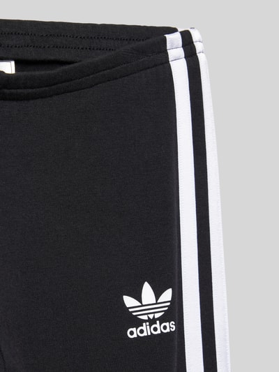 adidas Originals Flared Fit Leggings mit Label-Print Black 2