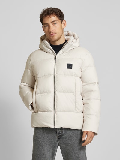 CK Calvin Klein Steppjacke mit Eingrifftaschen Kitt 4