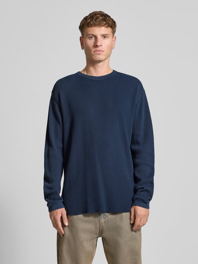 Levi's® Longsleeve mit gerippten Abschlüssen Marine 4
