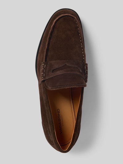 Vagabond Loafers mit Label-Detail Modell 'MARIO' Dunkelbraun 3