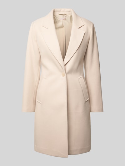 Liu Jo White Płaszcz z połami Écru 2