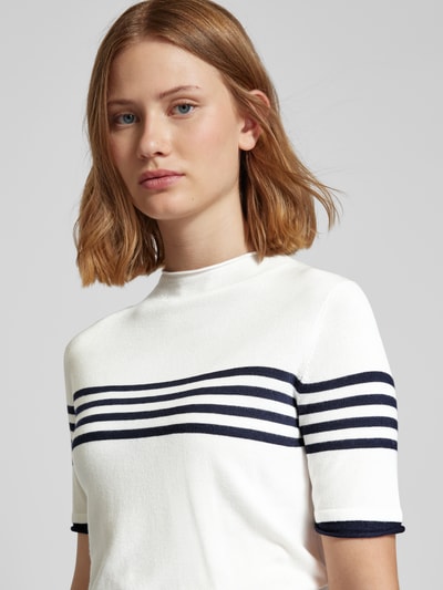 Mango Strickshirt mit Turtleneck Modell 'ALMIBAR' Offwhite 3