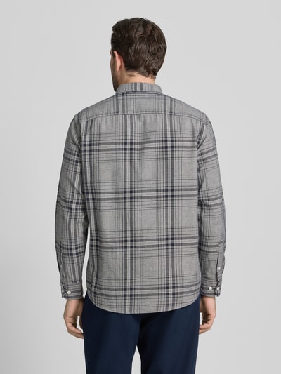 SELECTED HOMME Regular fit vrijetijdsoverhemd van puur biologisch katoen, model 'REGNOAH' Middengrijs - 5