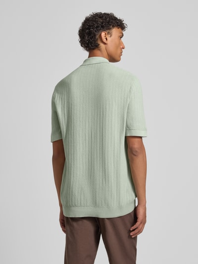 Selected Homme Regular Fit Poloshirt aus reiner Bio-Baumwolle Modell 'CRAN' Hellgruen 5