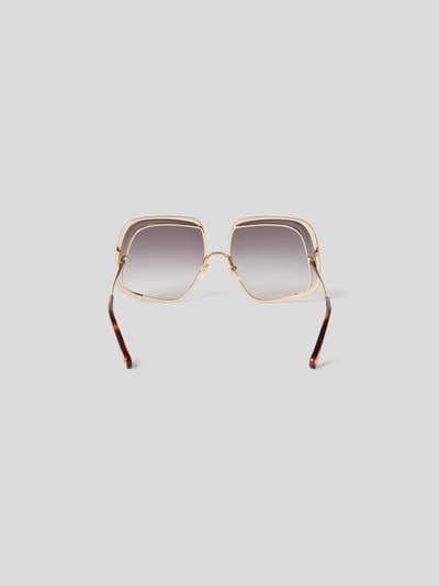 Chloé Sonnenbrille in Oversized Gold 6