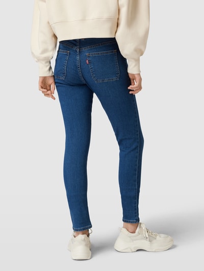 Levi's® 300 Jeansy o kroju skinny fit ze szwami w kontrastowym kolorze Ciemnoniebieski 5