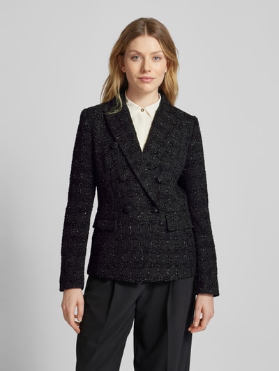 WHITE LABEL Blazer met reverskraag Zwart - 4