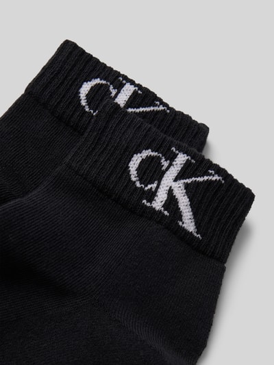 Calvin Klein Jeans Socken mit Logo-Stitching im 2er-Pack Black 2