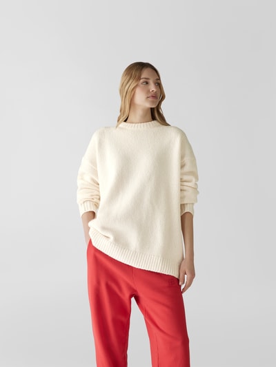 Sir Oversized Pullover mit Mohair-Anteil Weiss 4