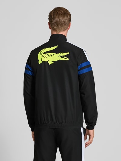 Lacoste Regular Fit Tracksuit mit Kontraststreifen  Black 5