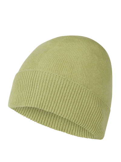 Christian Berg Woman Beanie aus Kaschmir Grass 1