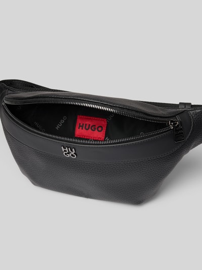 HUGO Bauchtasche mit Label-Detail Modell 'Quantic' Black 5
