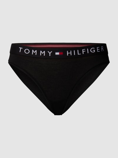 TOMMY HILFIGER Slip mit elastischem Logo-Bund Black 2