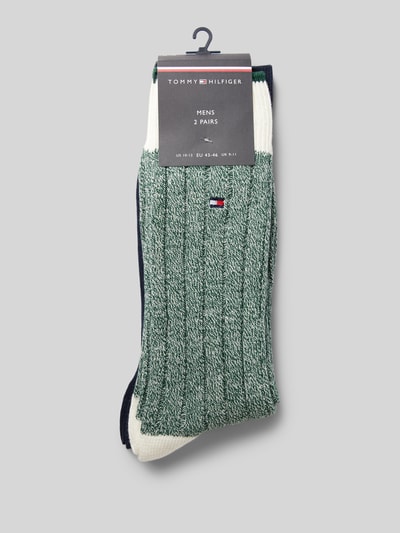 Tommy Hilfiger Socken mit Logo-Detail im 2er-Pack Gruen 3