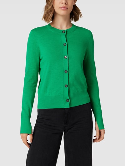 Marc O'Polo Strickjacke mit Stehkragen Grün 4