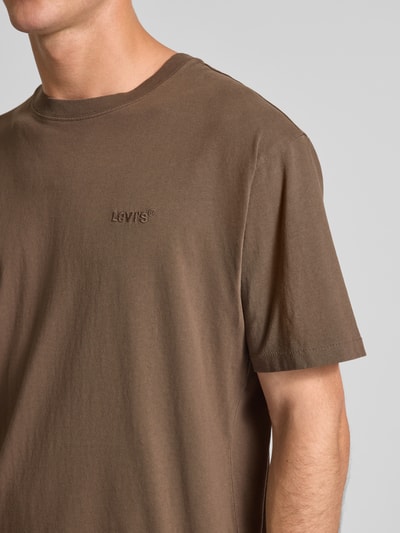 Levi's® Vintage Fit T-Shirt mit Label-Stitching Khaki 3