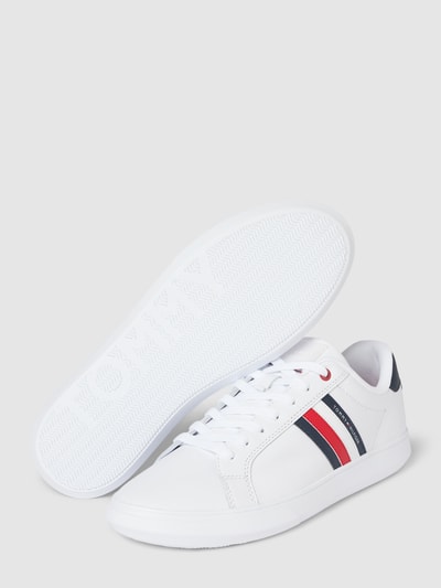 Tommy Hilfiger Sneakersy z nadrukiem z logo Biały 3