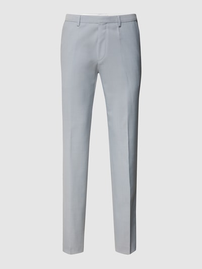 HUGO Pantalon met scheerwol, model 'Hesten' Bleu - 2