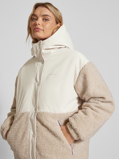 Mazine Jacke mit Reißverschlusstaschen Modell 'Laine' Offwhite 3