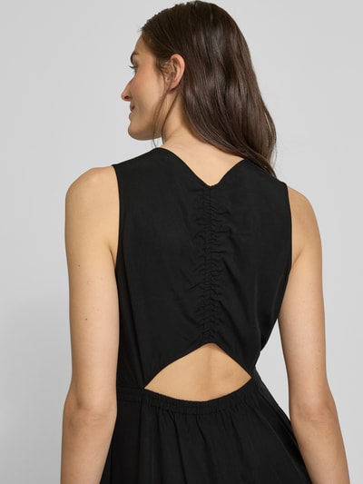 Marc O'Polo Jurk in A-lijn van een mix van lyocell en linnen  - 3