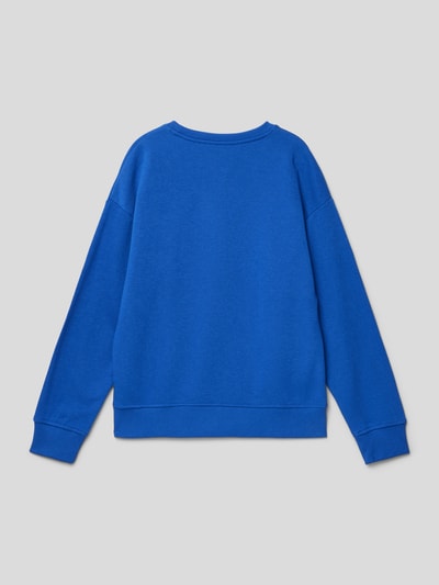 Jack & Jones Oversized sweatshirt met labelprint, model 'COLE' Koningsblauw - 3