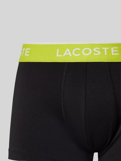 Lacoste Boxershort met label in band Zwart - 2