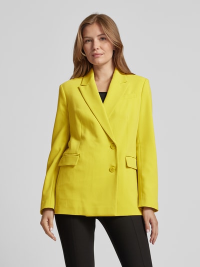 DKNY Longblazer mit Pattentaschen Neon Gruen 4