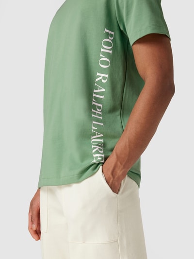 Polo Ralph Lauren Underwear T-Shirt mit Label-Print Gruen 3