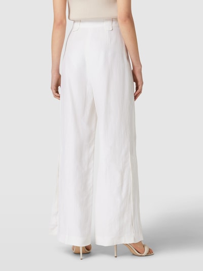 Ted Baker Pantalon met bandplooien, model 'ASTAAT' Offwhite - 5