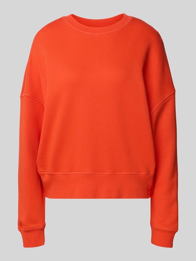 Juvia oversized sweatshirt van katoenmix Rood - 2