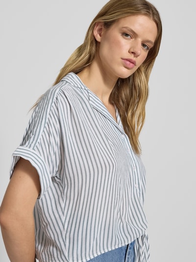 Only Regular Fit Hemdbluse aus reiner Viskose Modell 'PAULA LIFE' Schilf 3