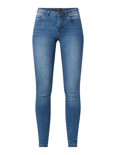 Vero Moda Slim fit jeans met stretch  Jeansblauw - 2