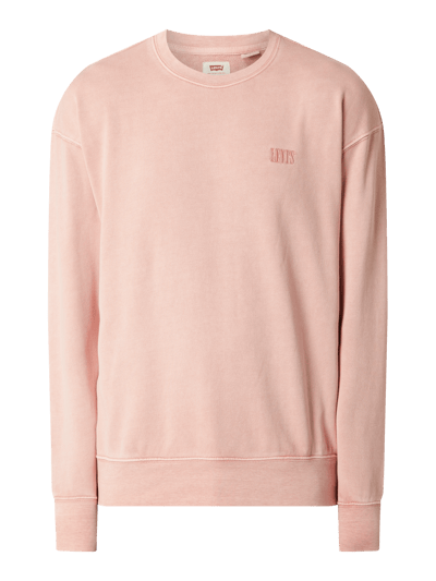 Levi's® Sweatshirt aus Baumwolle mit Logo-Stickerei  Rosa 2