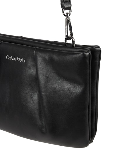 CK Calvin Klein Clutch in Leder-Optik   Black 2