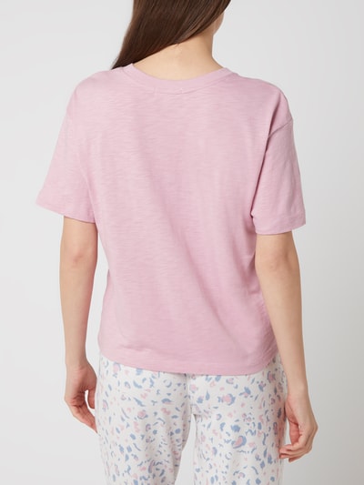 P.J. Salvage T-shirt met modal  Lila - 5